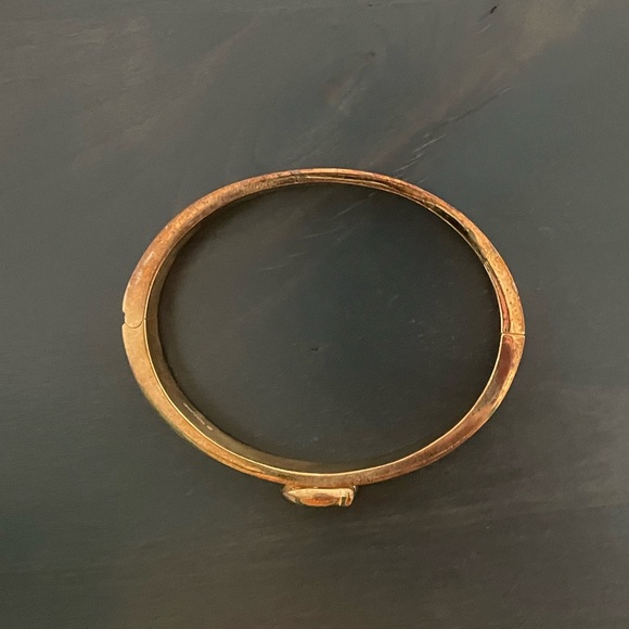 White and gold coach bangle - Picture 2 of 4